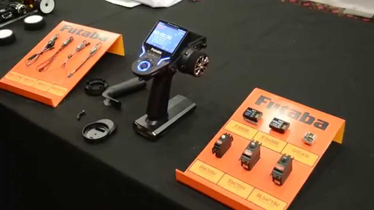 Futaba RC's product booth at the 2014 International Indoor Championships in Las Vegas, NV