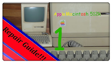 Apple Macintosh 512k restore project -- Part I