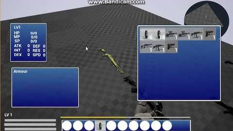 Stack Inventory System and Quick Slot