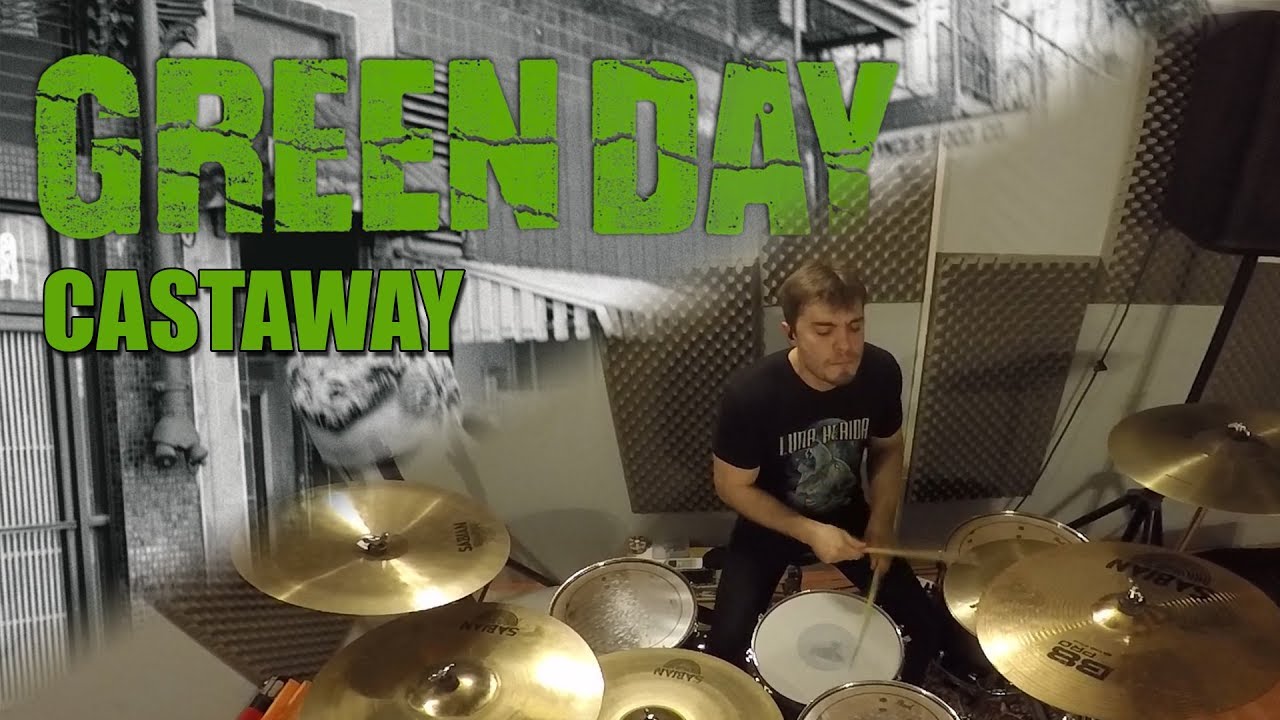 Castaway - Green Day (bateria - drum cover) baterie aa