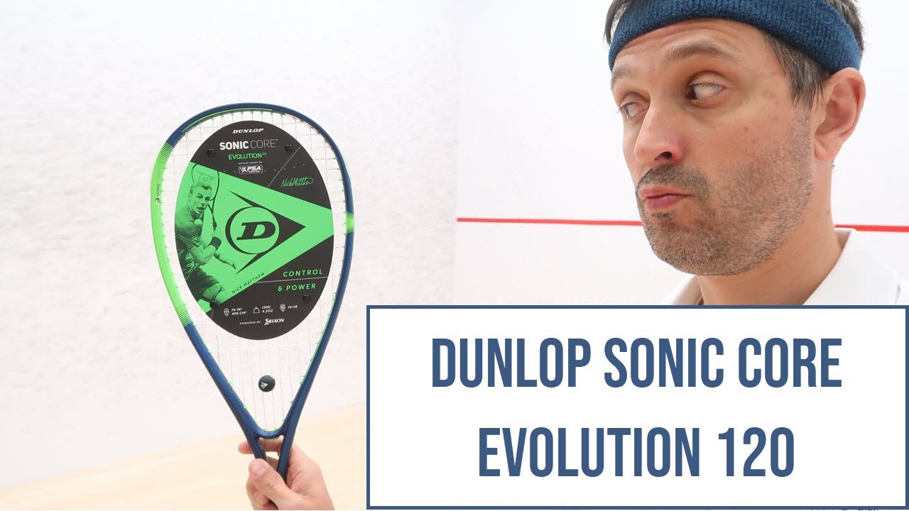 Dunlop Sonic Core Evolution 120 raquette de squash en one size