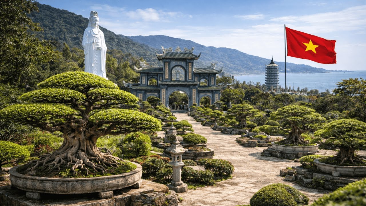 Exploring the BEST Bonsai Garden in Vietnam!