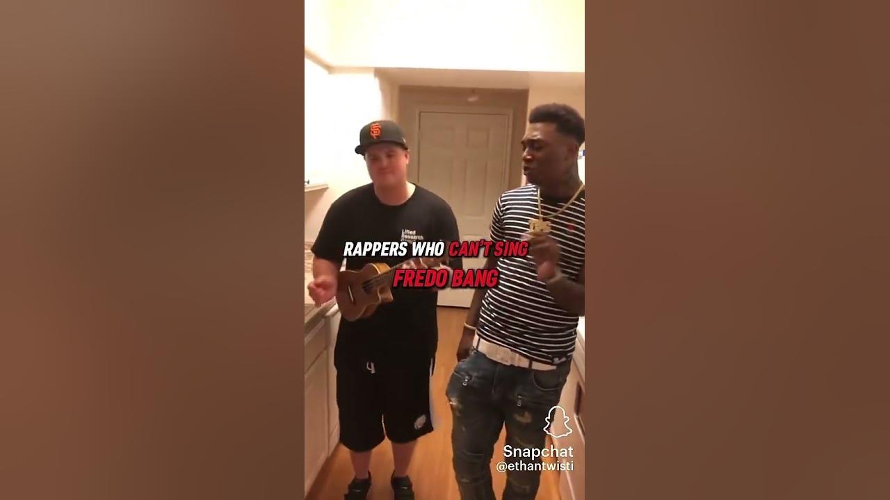 Rappers who can't sing vs rappers who can't sing #tiktok #rap #jidion #nbayoungboy #funny
