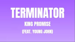 King Promise - Terminator (Feat. Young John)  (Lyrics Video)