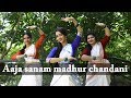 Aaja Sanam Madhur Chandani Kathak Dance Cover | Vishaka Saraf Choreography