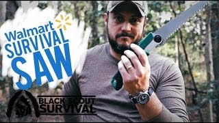 WALMART!! $9 Survival Saw Review