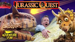 Jurassic Quest, Giant Dinos, Traveling Dinosaur Park, Museum and World Review AdventureFun!