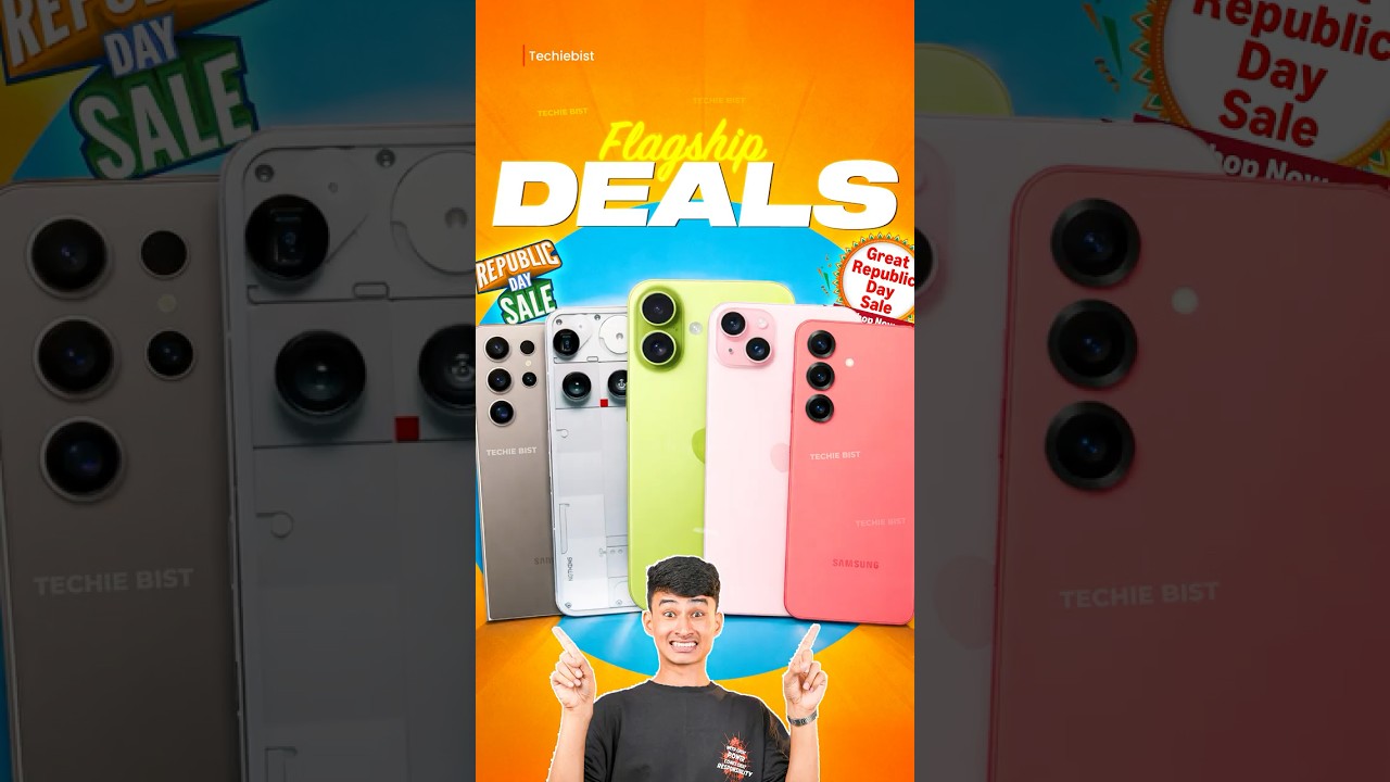 Best Phone Deals in Flipkart & Amazon Republic Day Sale 🔥📱Biggest Discounts! 