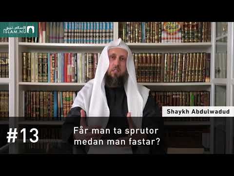 Får man ta sprutor medan man fastar?