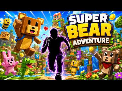 🐻 SUPER BEAR ADVENTURE SPEED RUN! ⚡ | WILD WORLD EDITION | Immersive Interactive Warm-Up