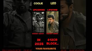 Coolie Vs Leo Movie Comparison 2024 💥💥💥💥💥#leo#coolie#thalaiver 171#thalapathy #rajnikanth