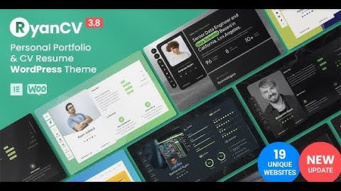 Resume CV & vCard WordPress Theme - RyanCV v3.x: How to Install Theme & Import Demo