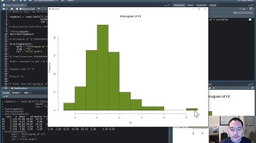 Transforming Nonnormal Data in R