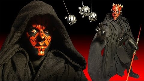 Sideshow Collectibles 1/6 Scale Darth Maul Action Figure Review
