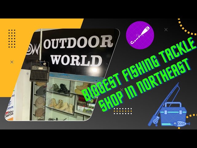 NO.1 FISHING TACKLE STORE IN INDIA// INCREDIBLE FISHING TACKLE STORE IN  INDIA//#CABRALOUTDOORS 