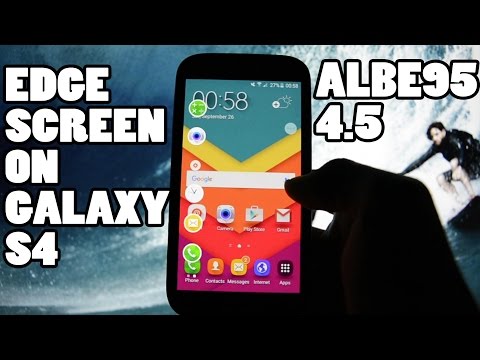 S4의 S6 Edge Screen-Albe95 S6 FULL PORT 4.5