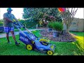 Bermuda Grass Mowing | Lawn Care Video Thank You | Lawn Mower Cutting Grass