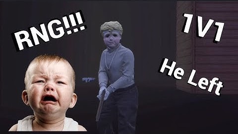 CRAZY MAP RNG!!! 1V1 MADE HIM LEAVE !!!