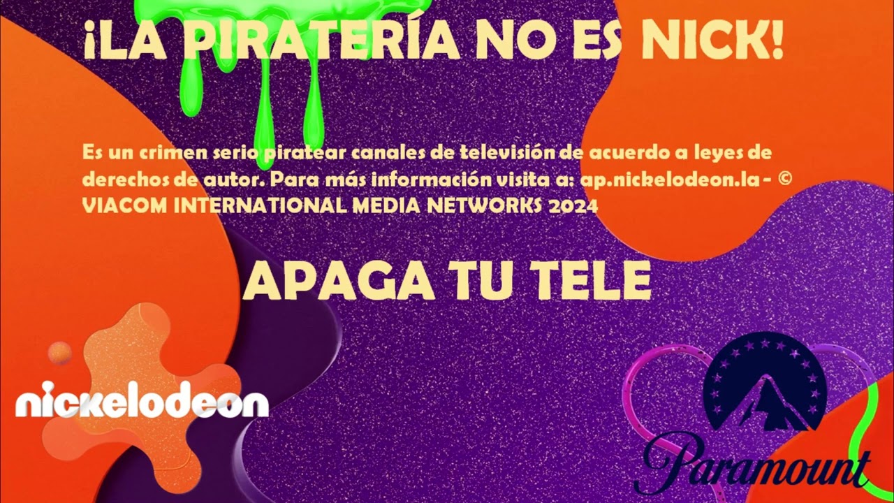 [FALSO] Pantalla Antipiratería De Nickelodeon 2024