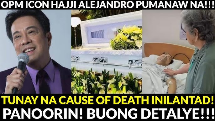 BIỂU TƯỢNG OPM Hajji Alejandro ĐI! Hajji Alejandro Nguyên nhân gây tử vong do ung thư ruột kết.