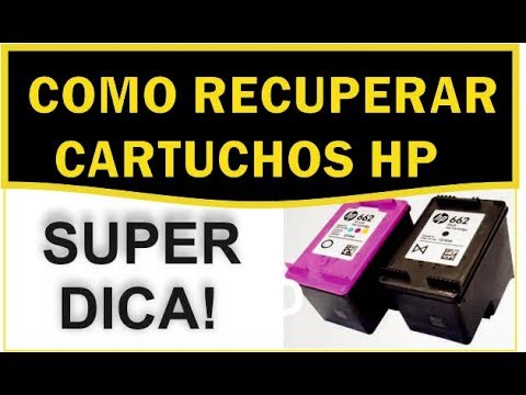 Vídeo: Como Consertar Um Cartucho HP