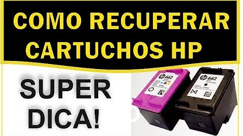 Como fazer o cartucho de tinta voltar a funcionar?