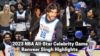 Ranveer Singh Highlights - 2023 Nba All-Star Celebrity Game