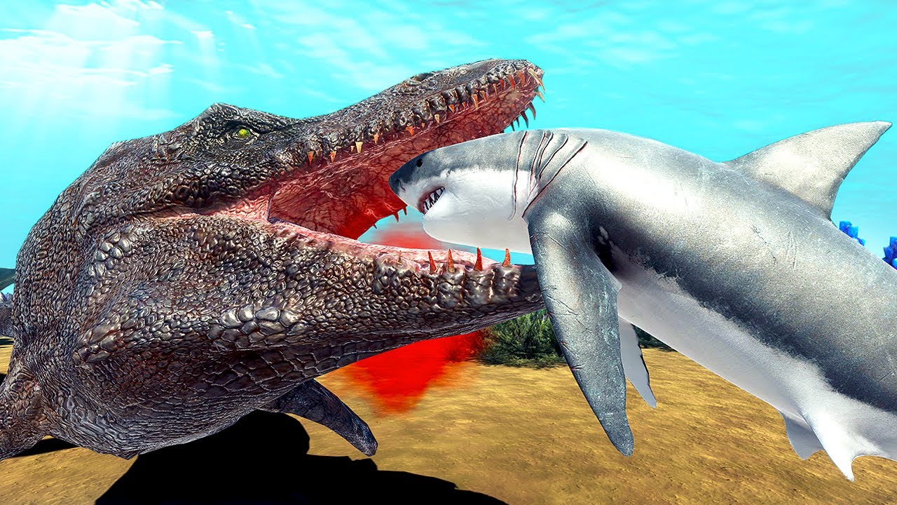 NEW Mosasaurus Unit Has a NASTY Bite - Animal Revolt Battle Simulator