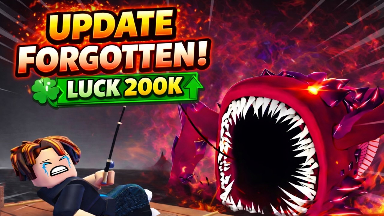 🔴[LIVE] UPDATE NEW RARITY FORGOTTEN DAN ADMIN LUCK | FISH IT - YouTube