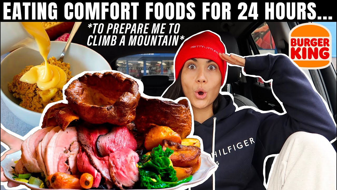 Употребление комфортной пищи в течение 24 часов...