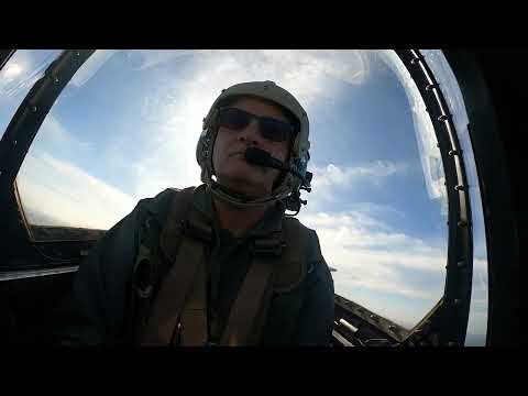 Rolling a Spitfire over Kent
