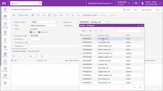 Entitlement Adjustments - MYOB Advanced