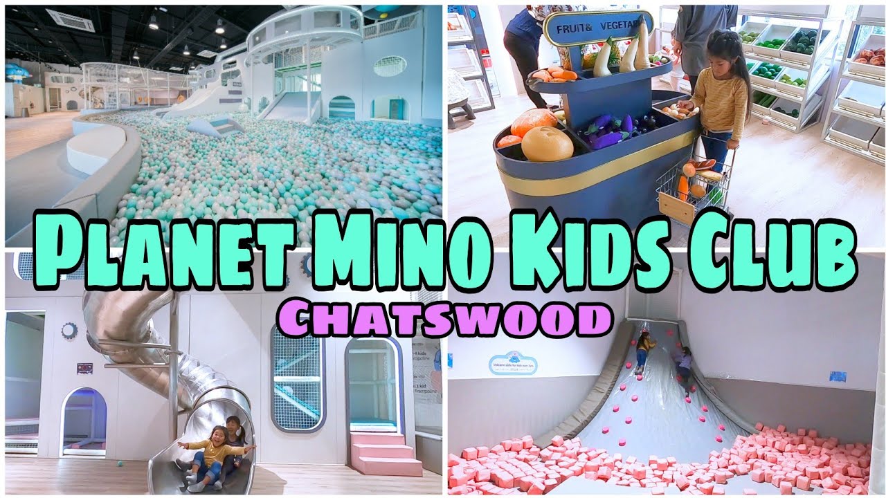 Mino Kids Club】2 floors huge indoor play center at Chatswood