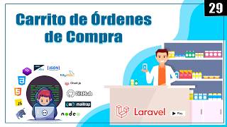 29 Carrito de Compras en Laravel Sistema de Órdenes de Compra con JavaScript Dinámico en el sistema