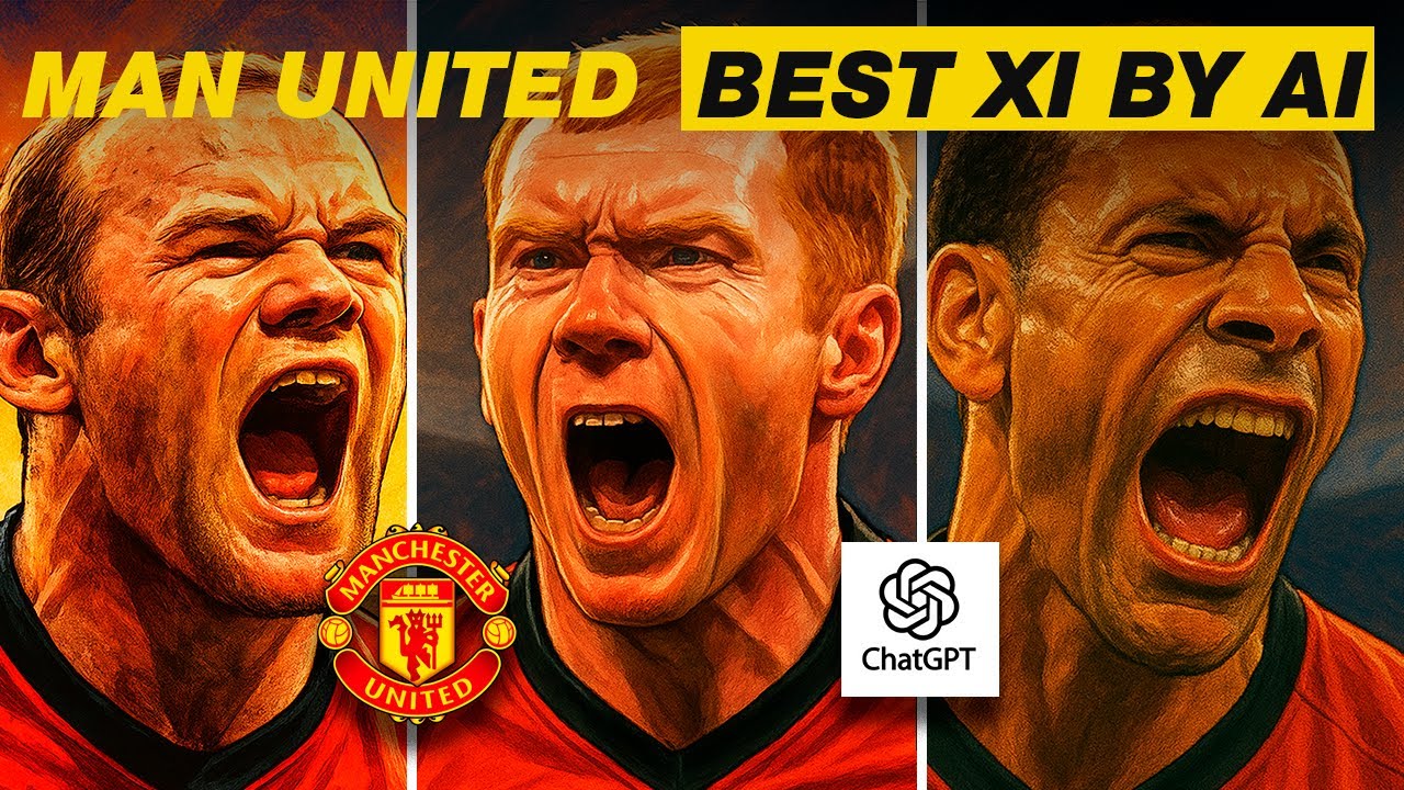 Manchester United All-Time Best XI Selected by AI