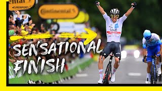 2022 Tour de France - Stage 6 Last Km | Eurosport