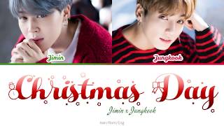 BTS (방탄소년단) Jimin x Jungkook - Christmas Day (Mistletoe) (Color-coded lyrics) Han/Rom/Eng
