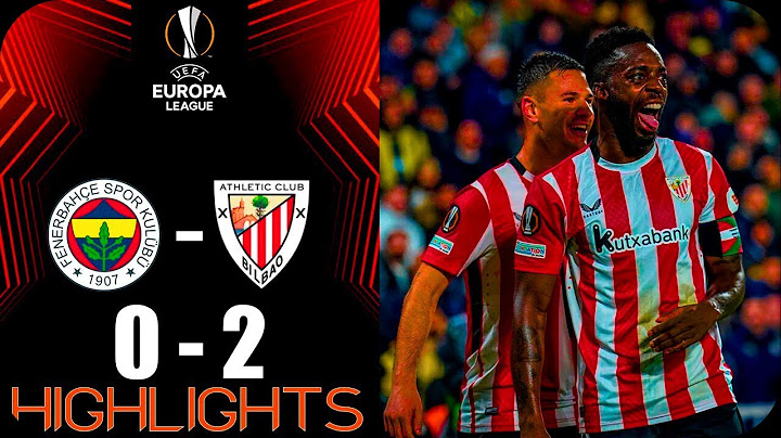 Gol de Iñaki Williams | Fenerbahçe vs Athletic Club 0-2 Resumen | Liga Europea de la UEFA 2024-25
