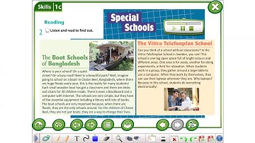 Excel 6 M 1 ex  2 p  10 Special schools   listen and read