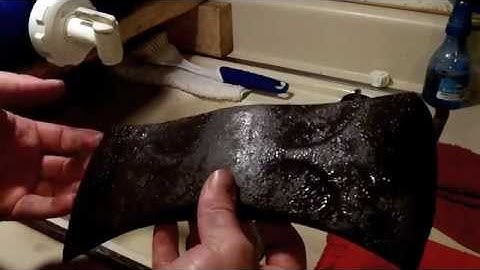 How to restore an axe head part 2-B