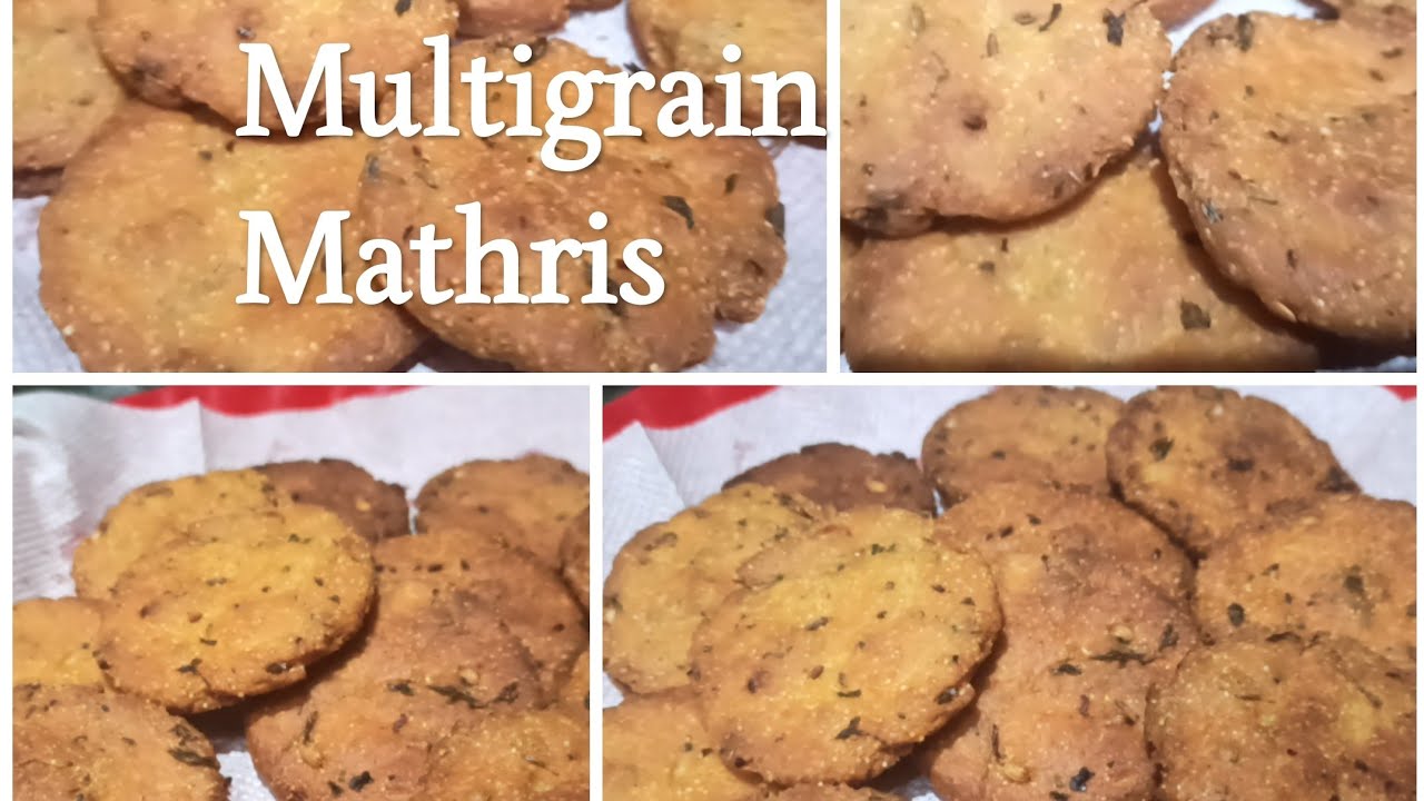 Baked Multigrain Mathri Multigrain Methi Mathri/Masala Mathri/evening snack recipe/vegetarian ...