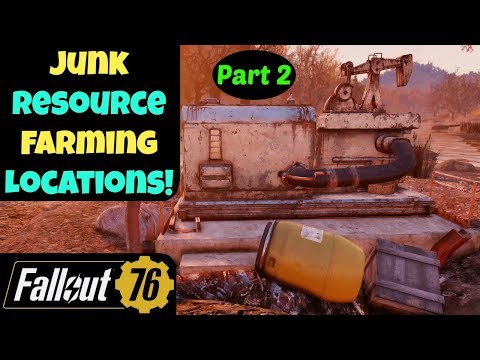 Fallout 76 Junk Pile Locations Map