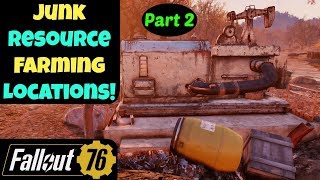 Fallout 76: Junk Resource Farming Locations! Part 2