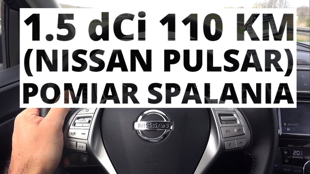 Nissan Pulsar 1.5 Dci 110 Km (Mt) - Pomiar Spalania - Youtube