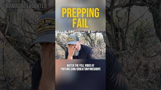 PREPPING FAIL (Critical Oversight) - #emergencypreparedness #prepping #prepper #edc #everydaycarry