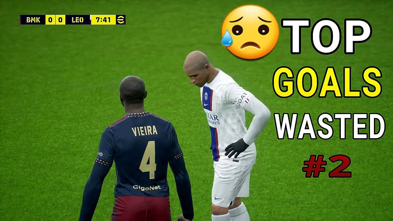🔥TOP GOALS WASTED😭eFootball 2023 Compilation 2 | PS4 PRO |