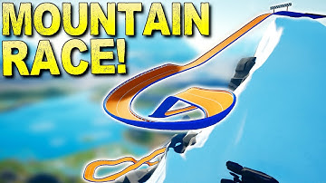 Gravity-Powered Downhill Race on the Giant Mountain!  - Main Assembly Multiplayer