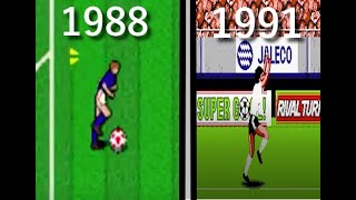 Evolution of soccer game part II (1988 - 1991)