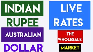 Today’s rates for INR to AUD (Indian Rupee to Australian Dollar)