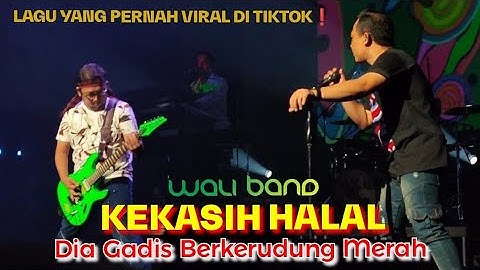 🔥WALI BAND - KEKASIH HALAL ( Dia Gadis Berkerudung Merah ) 🔴Lagu Ni Pernah VIRAL Di TIKTOK❗